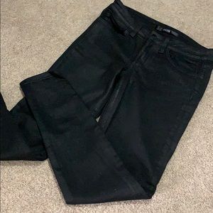 NWOT Joes jeans size 26 skinny ankle coated black